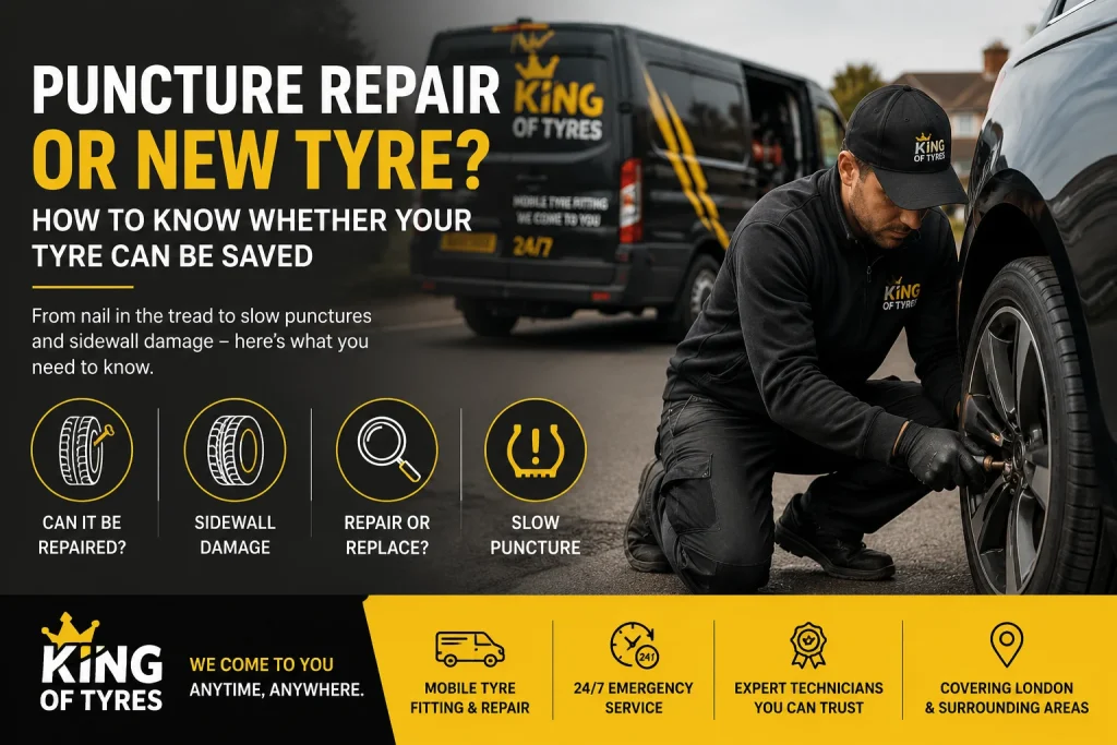 Puncture Repair or New Tyre? How to Know Whether Your Tyre Can Be Saved